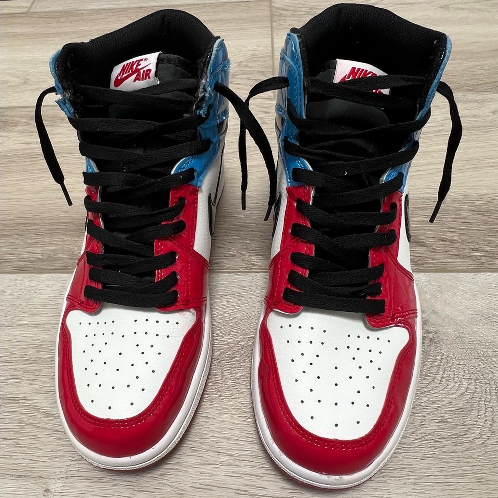 Nike Air Jordan 1 Fearless:Red, White and Blue 
US M 8.5 (CK5666-100) retro high - Picture 3 of 14